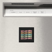 Lasst uns Mädchen gehen Junggeselinnen-Abschied Br Magnet (In Situ (Geschirrspüler))