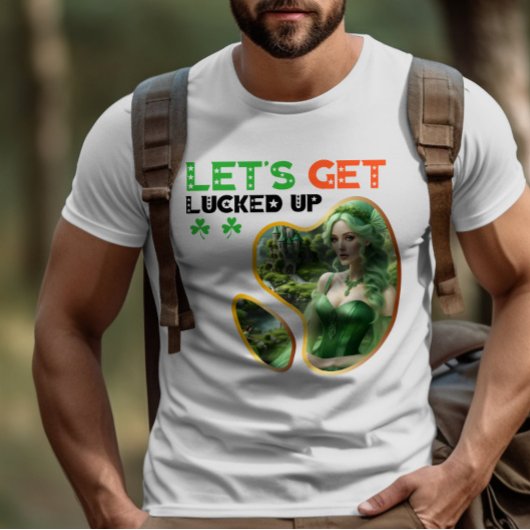 Lasst uns mal ein bisschen Glück haben - Irish Pub T-Shirt