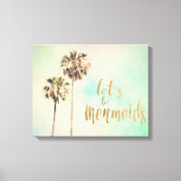 Lasst uns Mermaids mit Ananas sein