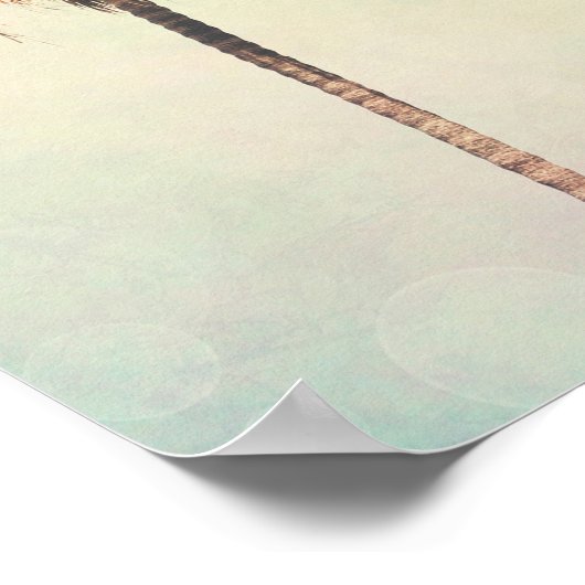 Lasst uns Mermaids mit Ananas sein Poster (Ecke)