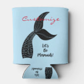 Lasst uns Mermaids Thunder_Cove sein Dosenkühler (Rückseite)