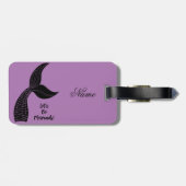 Lasst uns Mermaids Thunder_Cove sein Gepäckanhänger (Rückseite horizontal)