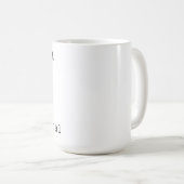 Lasst uns metaphysisch kaffeetasse (VorderseiteRechts)