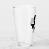 Lasst uns mit Texas Black durcheinander kommen Glas (Rechts)