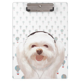 Lasst uns Musik hören Klemmbrett