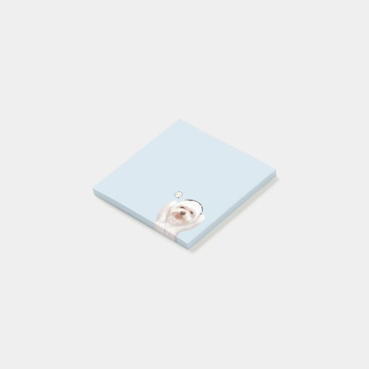 Lasst uns Musik hören Post-it Klebezettel (angewinkelt)