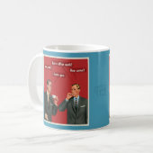 Lasst uns nach der Arbeit ausziehen. Kaffeetasse (Vorderseite Links)