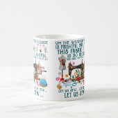 Lasst uns nähen Nähen Quilten Kaffeetasse (Mittel)