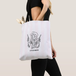 Lasst uns Nashty Cowgirl Nashville Junggesellinnen Tasche