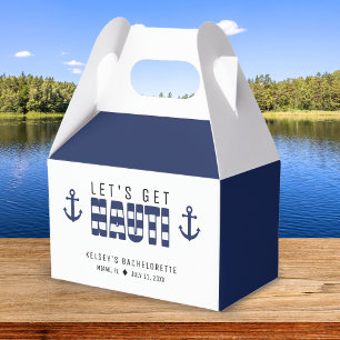 Lasst uns Nauti-Junggeselinnen-Abschied holen Geschenkschachtel