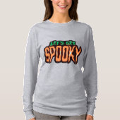 Lasst uns Orange und Grün zu Spooky Halloween beko T-Shirt (Vorderseite)