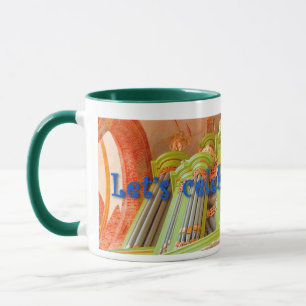 Lasst uns Orgeln feiern - grüner Becher Tasse
