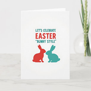 Lasst uns Ostern feiern Karte