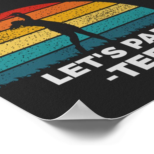 Lasst uns Par T Poster (Ecke)