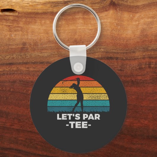 Lasst uns Par T Schlüsselanhänger (Vorderseite)