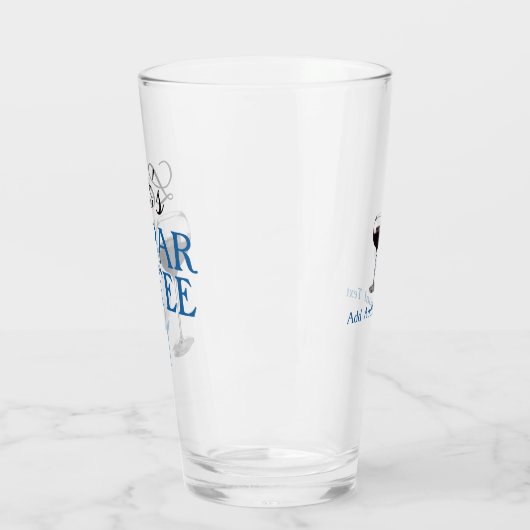 Lasst uns PAR T-SHIRT Glass Cup Glas (Links)