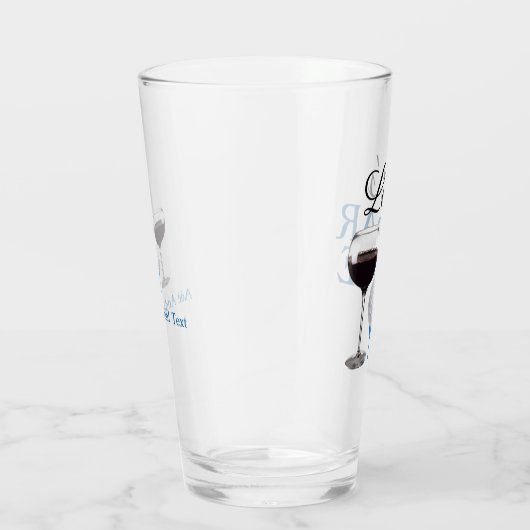Lasst uns PAR T-SHIRT Glass Cup Glas (Rechts)