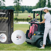 Lasst uns PAR T-SHIRT Golf Balls spielen Golfball