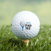 Lasst uns PAR T-SHIRT Golf Balls spielen Golfball (Insitu T-Shirt)