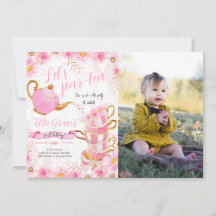 Lasst uns Par-Tee-Party-Foto essen