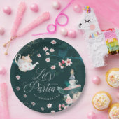 Lasst uns Partea in Wunderland magische Fantasy Co Pappteller (Party)