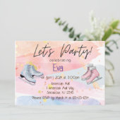 Lasst uns Party Einladung haben (Stehend Vorderseite)