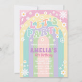 Lasst uns Party Einladung haben (Vorderseite)