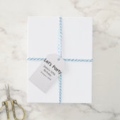 Lasst uns Party glücklich 30. Geburtstag, einfache Geschenkanhänger (Mit Garn)