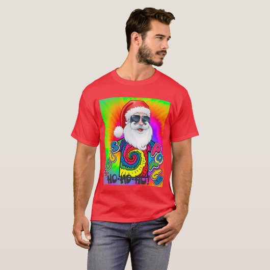 Lasst uns Party HO HO HO T-Shirt (Vorne ganz)