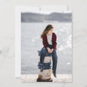 Lasst uns Party Kindergeburtstag Party Einladung (Rückseite)