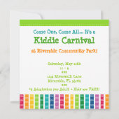 Lasst uns Party machen! Einladung (Rückseite)