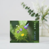 Lasst uns Party machen! Einladungspostkarte (Stehend Vorderseite)