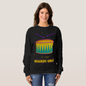 Lasst uns Party machen! Mardi Gras Sweatshirt (Vorne ganz)