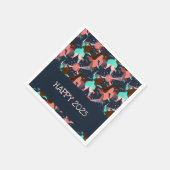 Lasst uns Party machen! Neujahr Serviette (Ecke)