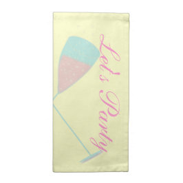 Lasst uns Party machen Serviette
