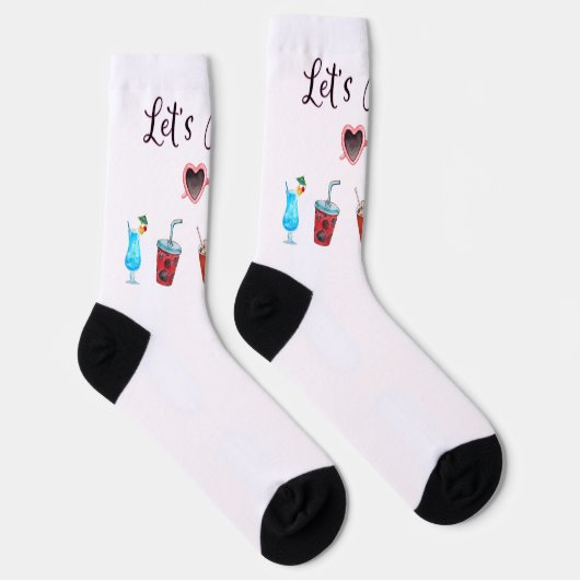 Lasst uns Party Summer Soiree Socken (Rechts)