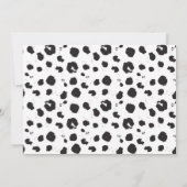 Lasst uns "Party wie ein Panda" 1. Geburtstag Einladung (Rückseite)