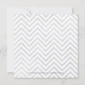 Lasst uns Party Zickzack und Dot einladen Einladung (Rückseite)