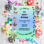 Lasst uns PAW-ty Einladung