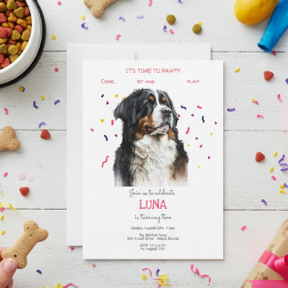 Lasst uns pawty, Hundebeitag Einladung