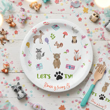 Lasst uns pawty! Wildtiere Kindergeburtstag