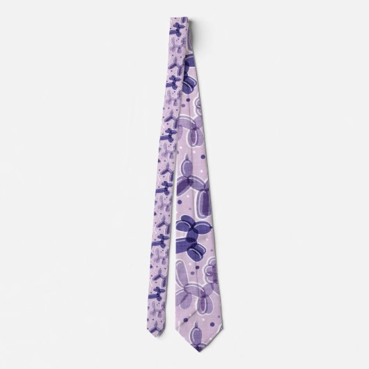 Lasst uns pissen! // Party shape bendable ballon d Krawatte (Rückseite)