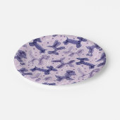 Lasst uns pissen! // Party shape bendable ballon d Pappteller (Schrägansicht)