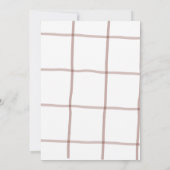 Lasst uns Potluck Freundinnen sammeln Einladung (Rückseite)