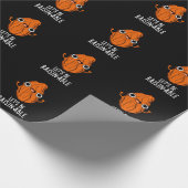 Lasst uns Raisin-fähige Funny Raisin Pun Dark BG s Geschenkpapier (Ecke)