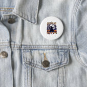 Lasst uns rausgehen und Geist Kürbisse Fledermäuse Button (Beispiel)