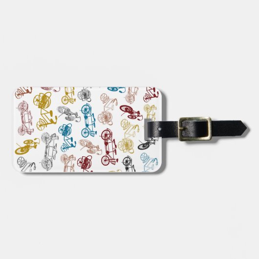 Lasst uns reiten gepäckanhänger (Vorderseite horizontal)