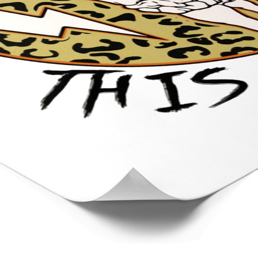 Lasst uns Rock 2023 | Neujahr 2023 | Frohes Neues  Poster (Ecke)