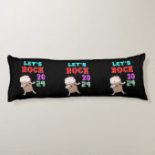 Lasst uns Rock 2024 Seitenschläferkissen (Rückseite)