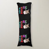 Lasst uns Rock 2024 Seitenschläferkissen (Vorderseite Vertikal)